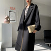 Image of Reversible Cashmere Coat Women's Mid-length High-end Sense Shopping