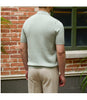 Image of Lapel Polo Shirt Casual Short-sleeved Knitted T-shirt Shopping