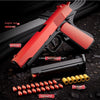 Image of Children's Plastic Automatic Throwing Shell Toy Gun Shopping