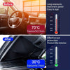 Image of Foldable Car Windshield Sunshade Umbrella, Keep Vehicle Cool, Block UV Rays Protect Car Interior, Easy To Store And Use Heat Reduction, UV Protection, Easy Install - Universal Fit, Durable Material Shopping