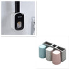 Image of Wall Mounted Automatic Toothpaste Holder Bathroom Accessories Set Dispenser Shopping