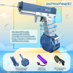 Electric Water Gun, Automatic Water Gun, 58CC 434CC Large Capacity, Range Up To 32 Feet, Summer Water Gun Toys