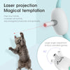 Image of Automatic Cat Toy Smart Laser Teasing Cat Collar Electric USB Charging Kitten Amusing Toys Interactive Training Pet Items Shopping