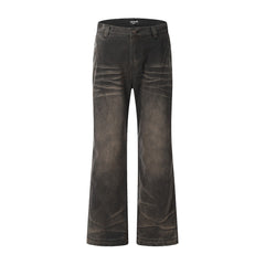 Creasing Distressed Dirty Jeans For Men Shopping