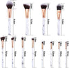 Image of Makeup Brushes  Professional 12Pcs Marble Make Up Brushes Set Shopping111