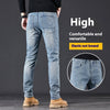 Image of High-end Blue With Holes Jeans For Men Shopping