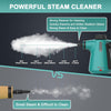 Image of Handheld Steam Cleaner For Home Use, Steamer For Cleaning With Lock Button And 7 Accessory Kit Handheld Pressurized Steamer For Sofa, Bathroom, Car, Floor, Kitchen, Portable Natural Steam Cleaner Shopping