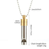 Image of Pendant Whistle Blow Adjustment Breathing Decompression Shopping