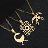 Image of Women's Gold Stainless Steel Necklace Shopping