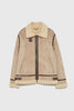 Image of Men's Lapel Suede Fabric Jacket Coat Shopping