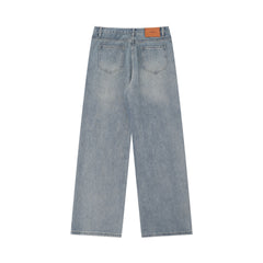 Fashion Straight Washed Jeans For Men