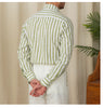 Image of Men's Cotton Striped Business Casual Shirt Shopping