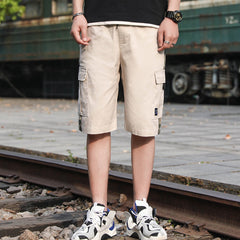 Casual Shorts Men's Cotton Five Points