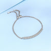 Image of S925 Moissanite Silver Bracelet Female Shopping