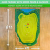 Image of Golf Training Mat For Swing Parent-child Toys Ball Trace Directional Mat Swing Path Pads Swing Practice Pads Shopping