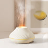 Image of Newest RGB Flame Aroma Diffuser 130Ml 3d Colorful Flame Humidifier Fire Volcano Diffuser Flame Shopping