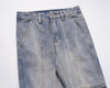 Image of Washed And Worn Jeans For Men Shopping