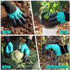 Image of Garden Gloves With Claws Waterproof Garden Gloves For Digging Planting Breathable Gardening Gloves For Yard Work Shopping