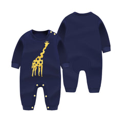 Image of Baby Long-sleeved Romper Jumpsuit Spring And Autumn Baby Clothes