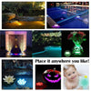 Image of 10 LED Submersible Lights Underwater Waterproof Wedding Vase Base Lamp Underwater Night Lamp Outdoor Vase Bowl Garden Party Decoration Shopping