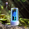 Image of Creative 2 In 1 Audio Acrylic Crystal Lamp And Bluetooth Speaker Valentine's Day Gift Touch Night Lamp Shopping