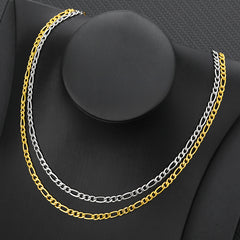 Handmade Diy Ornament Material Stainless Steel Cuban Necklaces Extension Chain Shopping