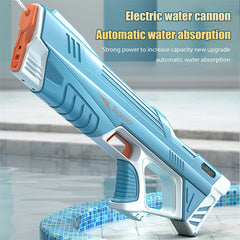 Summer Full Automatic Electric Water Gun Toy Induction Water Absorbing High-Tech Burst Water Gun Beach Outdoor Water Fight Toys Shopping