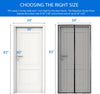 Image of Magnetic Screen Door Retractable Mesh Net Pet Patio Hands Free Mosquito Magic Shopping