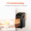 Image of Winter Air Heater Fan Heater Electric Home Heaters Mini Room Air Wall Heater Ceramic Heating Warmer Fan For Home Office Camping Shopping