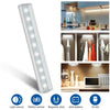 Image of Wireless Motion Sensor Under Cabinet Closet LED Light Kitchen Counter Night Lamp Shopping