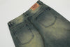 Image of Washed Contrast Color Skinny Jeans For Men Shopping