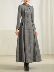 New Mid Length Versatile High-end Woolen Coat Coat