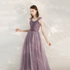 Image of Purple Host Star Sky Toast Dress Shoulder To Shoulder Shopping