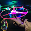 Image of Pull String Luminous Flying Saucer Toy Shopping