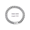 Image of Cuban Link Chain Non-fading Titanium Steel Necklace Shopping