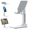 Image of Cell Phone Stand Desktop Holder Tablet Stand Mount Mobile Phone Desktop Tablet Holder Table Cell Foldable Extend Support Desk Mobile Phone Holder Stand Shopping