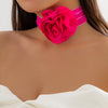 Image of New Plant Velvet Flower Collar For Women Shopping