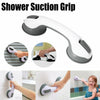 Image of Power Shower Grip Handle Bathroom Suction Grab Bar Safety Rail Tub Bath Vacuum Shopping