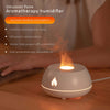 Image of Flame Humidifier Aromatherapy Diffuser 7 Colors Light Home Air Humidifier 130ML USB Room Fragrance Essential Oil Diffuser Shopping