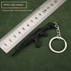 Image of Mini Weapon Keychain M762 Toy Gun Model Ornament Shopping