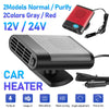 Image of 1000W Car Heater 12V Portable Electric Heating Fan Defogger Defroster Demister Shopping