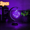 Image of Led Moon Light Wrought Iron Ornament Light Star Shape Copper Wire Light Decorative Light USB Battery Shopping