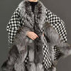 Image of Wool Women's Shawl Knitted Outerwear Shopping