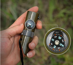 Outdoor Professional Seven-in-one Multifunctional Survival Whistle Shopping