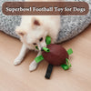 Image of Dog Rugby Football With Strapes, Interactive Dog Toys For Boredom, Dog Water Toy, Dog Balls For Small And Medium Breeds-Indoor & Outdoor Play Shopping