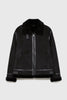 Image of Men's Lapel Suede Fabric Jacket Coat Shopping