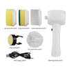 Image of Electric Cleaning Brush 4 In 1 Spinning Scrubber Handheld Electric Cordless Cleaning Brush Portable Shopping