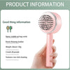 Image of CN 3D Air Cushion Massager Brush With Retractable Bristles Self Cleaning Hair Brush Massage One-key Self-cleaning Hair Brush Anti-Static Airbag Massage Comb For Women Curly Hair Brush Shopping111