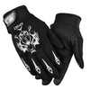 Image of Men's Wolf Head Half Finger Riding Fitness Outdoor Sports Fingerless Gloves Shopping