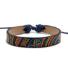 Image of Printed Leather Bracelet PU Bracelet Shopping